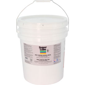 Synco Chemical Corp 41030/00 Super Lube Multi-Purpose Synthetic Grease, NLGI 00 with Syncolon®, PTFE, 30 lb Pail image.