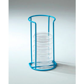 Bel-Art Poxygrid 60mm Contact Plate/Petri Dish Rack 3 1/4 x 3 1/4 x 5 1/2" 10 Places
