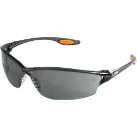 MCR Safety LW212 MCR Safety LW212 Law® 2 Safety Glasses, Orange Temple Inserts, Gray Lens image.