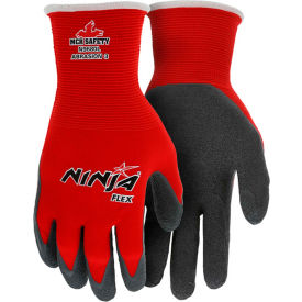 MCR Safety N9680XL Ninja Flex Latex Coated Palm Gloves, MEMPHIS GLOVE N9680XL, 1 Pair image.