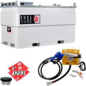 Western Global® FuelCube™ Gasoline Stationary Fuel Storage Tank 115V 528 Gallon Capacity