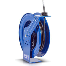 Coxreels Heavy Duty Spring Rewind Hose Reel For Grease/Hydraulic Oil 3/8" I.D. 50 Hose 5000 PSI 