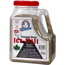 Bare Ground BGSJ-12 Premium Coated Granular Ice Melt in Shaker Jug 12 lbs
