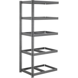 Global Industrial 5 Shelf Extra Heavy Duty Boltless Shelving Add On 36""W x 12""D x 60""H No Deck