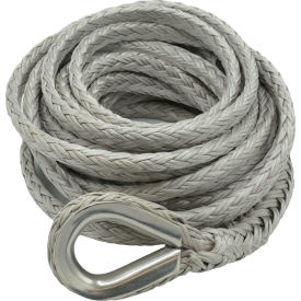 Nimbus™ Synthetic Winch Line with Stainless Steel Thimble 1/2" Dia. x 50'L