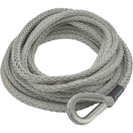 Nimbus™ Synthetic Winch Line with Stainless Steel Thimble 3/8" Dia. x 50'L
