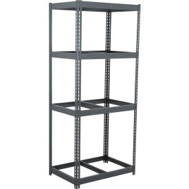 Global Industrial 4 Shelf Extra Heavy Duty Boltless Shelving Starter 36""W x 12""D x 60""H No Deck