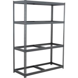 Global Industrial 4 Shelf Extra Heavy Duty Boltless Shelving Starter 60""W x 24""D x 84""H No Deck