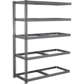 Global Industrial 5 Shelf Extra Heavy Duty Boltless Shelving Add On 60""W x 24""D x 60""H No Deck