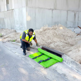 UltraTech Ultra-Grate Guard® with Curb Deflector Sediment High Flow 18"L x 36"W x 4"H