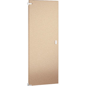 ASI Global Partitions Steel Partition Door - 36"W Sand Beach Left Out/Right In Without Hardware 