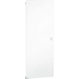 ASI Global Partitions Steel Partition Door - 36"W White Left Out/Right In Without Hardware 