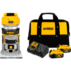 20V 1/4" Variable Speed Router with 2 PK Battery & Charger Kit view 2