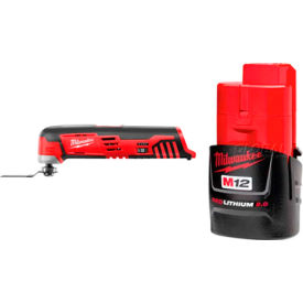 Milwaukee® M12 Multi-Tool Bundled With 12V Li-Ion M12 Compact 2Ah Battery 