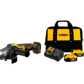 20V Max XR 4-1/2" - 5" Angle Grinder with 2 Pack Battery and Charger Kit view 2