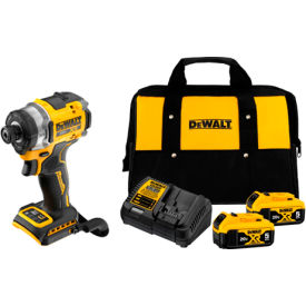 20V Max XR 1/4" 3-Spd High Torque Impact Driver with 2 Battery Pack & Charger view 2