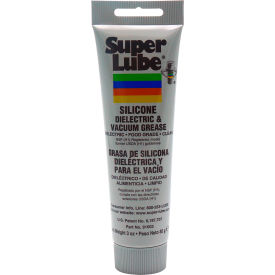 Synco Chemical Corp 91003 Super Lube Silicone High-Dielectric & Vacuum Grease, 3 oz. Tube - 91003 image.