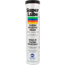 Synco Chemical Corp 91015 Super Lube Silicone High-Dielectric & Vacuum Grease, 14.1 oz. Cartridge - 91015 image.