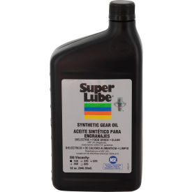 Synco Chemical Corp 54100 Super Lube® Synthetic Gear Oil ISO 150, 1 Quart Bottle - 54100 image.