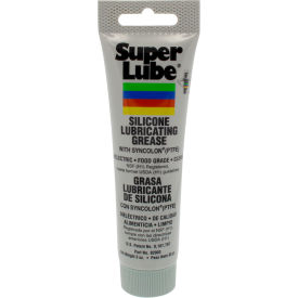 Synco Chemical Corp 92003 Super Lube Silicone Lubricating Grease W/ PTFE, 3 oz. Tube - 92003 image.