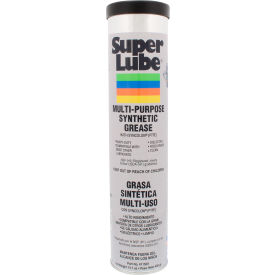 Synco Chemical Corp 41150/1 Super Lube Synthetic Grease NLGI 1, 14.1 oz. Tube - 41150/1 image.
