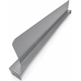Nashville Wire Products® Solid Steel Deck Divider 42"D x 6"H with 3"W Base Plate 