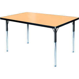 Allied CLS3660-FMBK-HR ADA Activity Table - Rectangle -  36" X 60",  Adj. Height, Fusion Maple image.