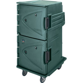 Cambro CMBH1826TSC192 - Camtherm Hot Tall Profile Celsius Granite Green
