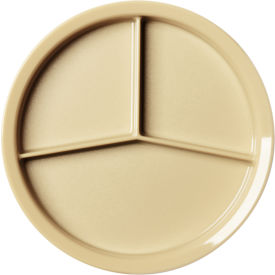 Cambro HK93BCW133 - Heat Keeper Base 3-Compartment 9-1/2" Narrow Rim Beige