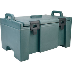 Cambro UPC100192 - 100 Series Food Pan Carrier Top Loading Cap. 40 Qt. Granite Green