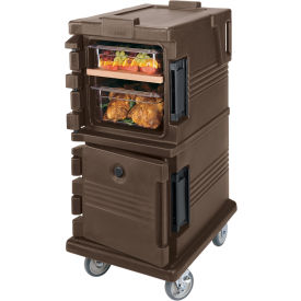 Cambro UPC600131 - Ultra CamCart Food Pan Carrier Front Loading Cap. 45 Qt. Dark Brown