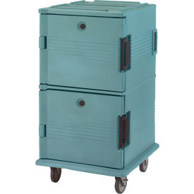 Ultra CamCart Food Pan Carrier, Front Loading, 6" Casters, Slate Blue view 2