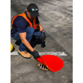 Ultra-Drain Seal®, Circular, 20" dia. x 3/8", Orange view 2