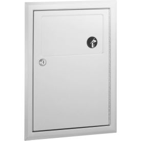 Bobrick® ClassicSeries™ Recessed Sanitary Napkin Disposal 1.2-Gal