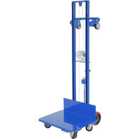 Steel Construction Lite Load Lift LLW-242060-4SFL - Winch Operation view 2