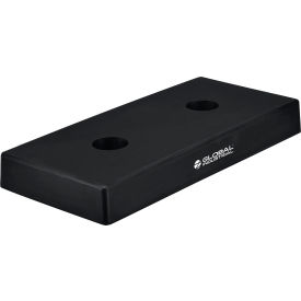 Global Industrial B53970 Global Industrial™ Specialty Molded Dock Bumper, 18"L x 8"W x 2"H image.