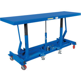 Extra-Long Deck Mobile Work Positioning Lift Table Cart LDLT-3096