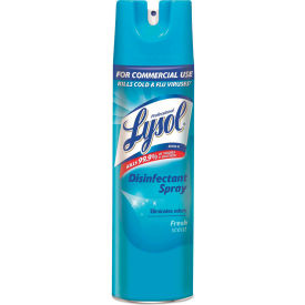 Reckitt Benckiser REC 04675 Professional LYSOL® Disinfectant, Fresh, 19 oz. Aerosol Spray, 12 Cans/Case - 04675 image.