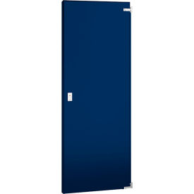 ASI Global Partitions Steel Partition Door - 24"W Royal Blue Left In/Right Out Without Hardware