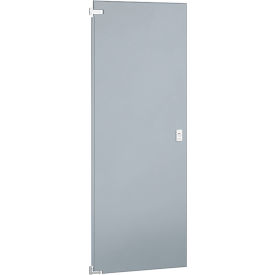 ASI Global Partitions Steel Partition Door - 26"W Gray Left Out/Right In Without Hardware
