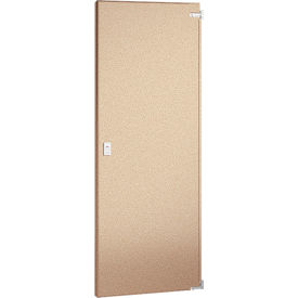 ASI Global Partitions Steel Partition Door - 36"W Sand Beach Left In/Right Out Without Hardware