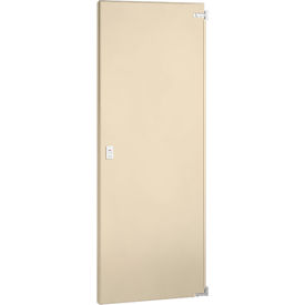 ASI Global Partitions Steel Partition Door - 24"W Almond Left In/Right Out Without Hardware