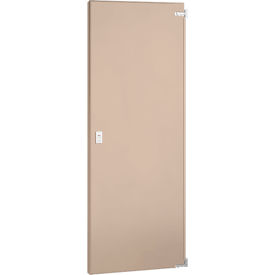 ASI Global Partitions Steel Partition Door - 26"W Khaki Left In/Right Out Without Hardware