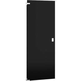 ASI Global Partitions Steel Partition Door - 24"W Black Left Out/Right In Without Hardware