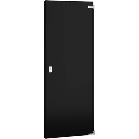 ASI Global Partitions Steel Partition Door - 24"W Black Left In/Right Out Without Hardware