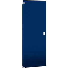 ASI Global Partitions Steel Partition Door - 24"W Royal Blue Left Out/Right In Without Hardware