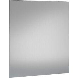 ASI Global Partitions Stainless Steel Partition Panel w/o Brackets - 59-1/2"W Satin