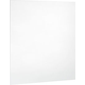 ASI Global Partitions Steel Partition Panel w/o Brackets - 54-1/2"W White