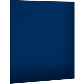 ASI Global Partitions Steel Partition Panel w/o Brackets - 54-1/2"W Royal Blue