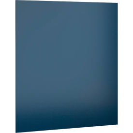 ASI Global Partitions Polymer Partition Panel w/o Brackets - 54-1/2"W Blue